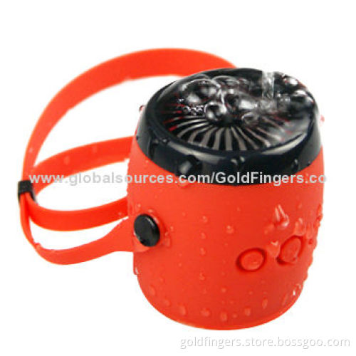 Portable Speaker, V3.0, 1 x 3W Output Power, Music Engine, Powerful Bass, Ultra-portable